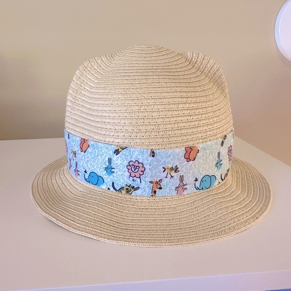 Baby Bear Straw Safari Hat - Picture 4 of 5